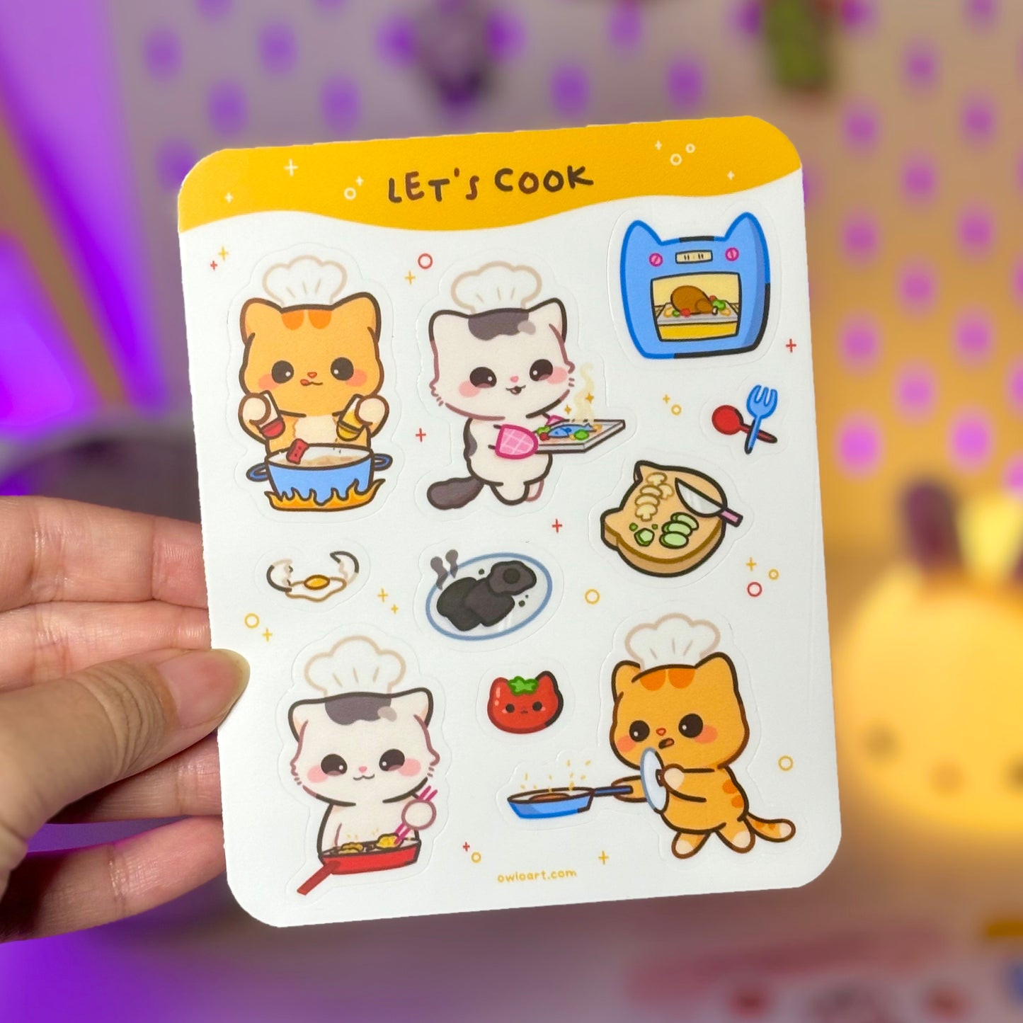 B-Grade Waterproof Sticker Sheet