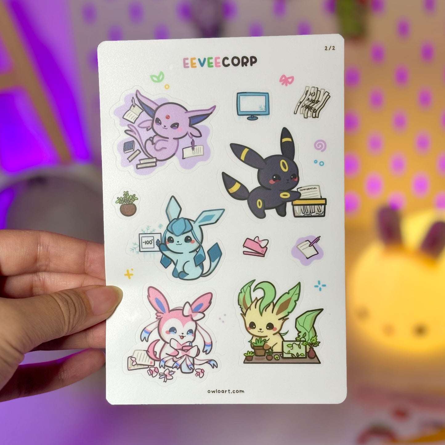 B-Grade Waterproof Sticker Sheet