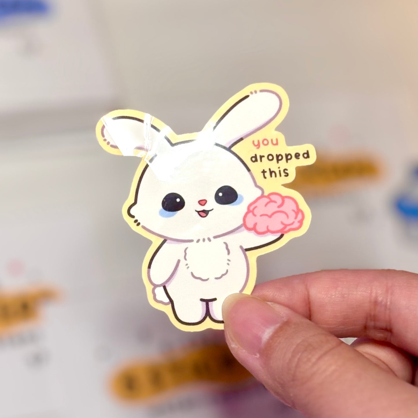 Mystery B-Grade Water-resistant Sticker Set (5pcs)