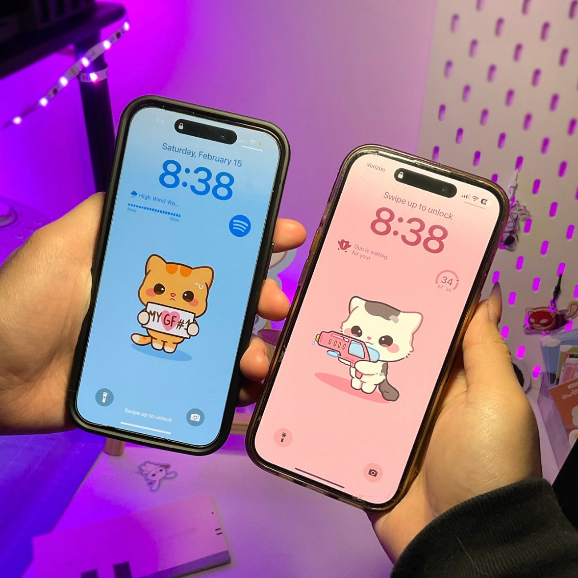 My Girlfriend #1 Matching Phone Background
