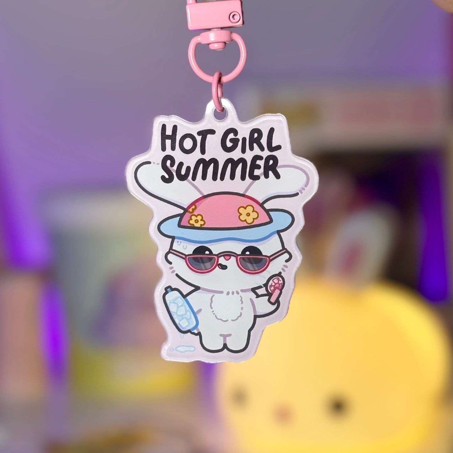 Hot Girl Summer Acrylic Keychain