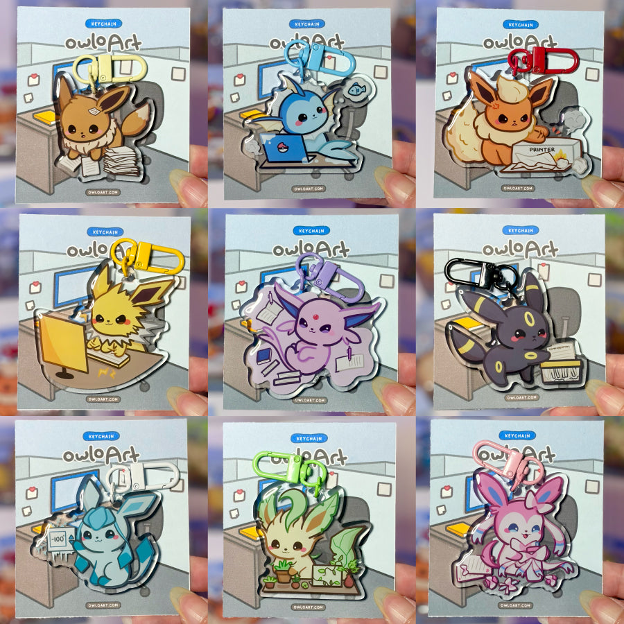 EeveeCorp Acrylic Keychain