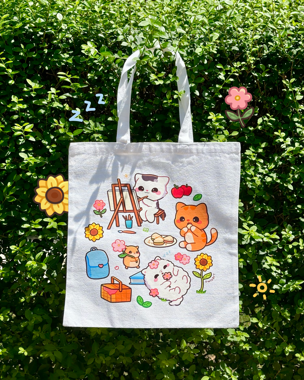 Sunny Picnic Tote Bag