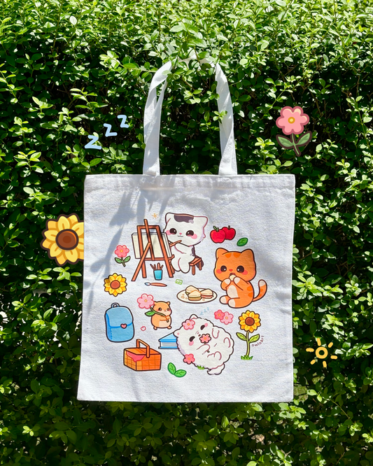 Sunny Picnic Tote Bag