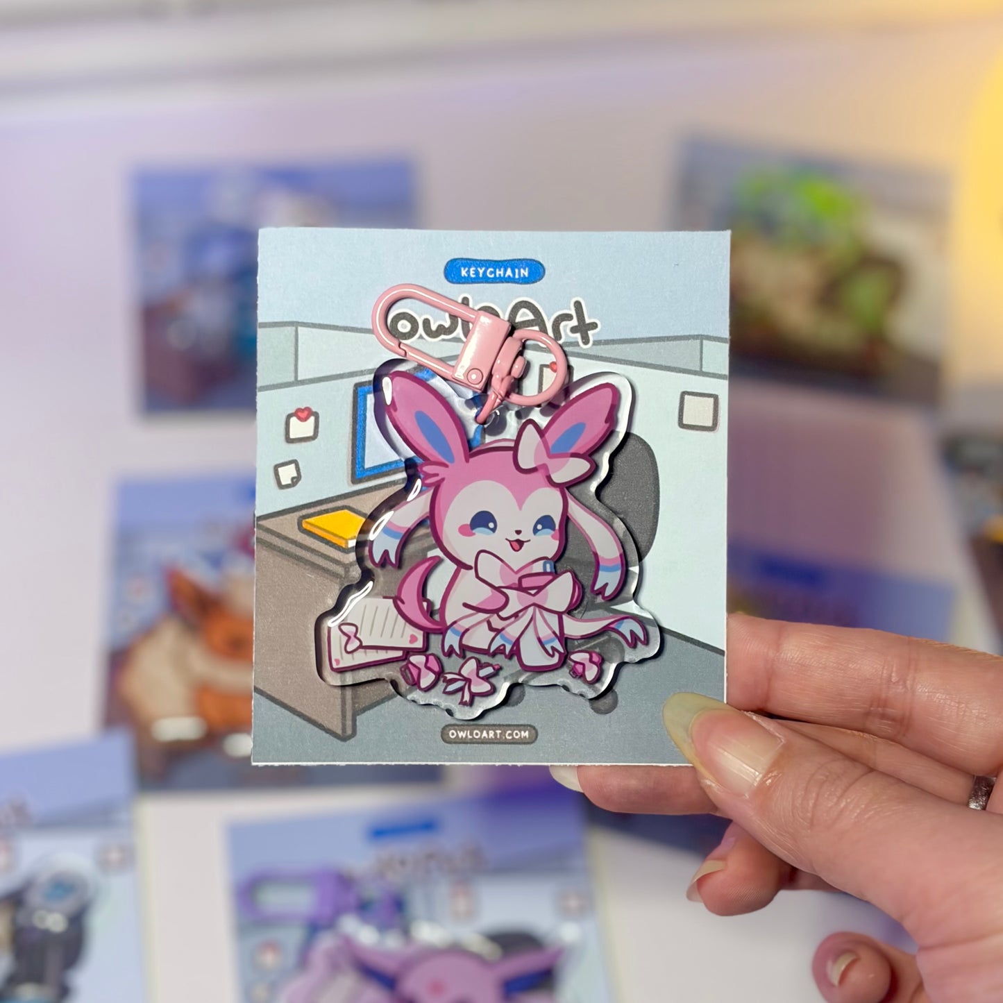 EeveeCorp Acrylic Keychain