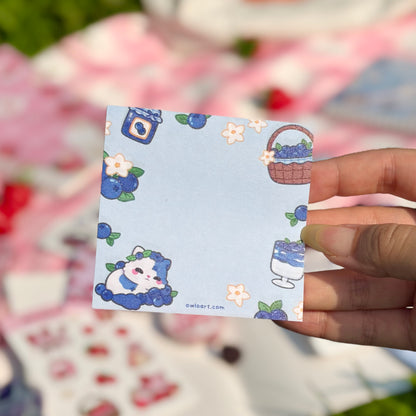 Blueberry Dream FruitKitty Stationery Bundle