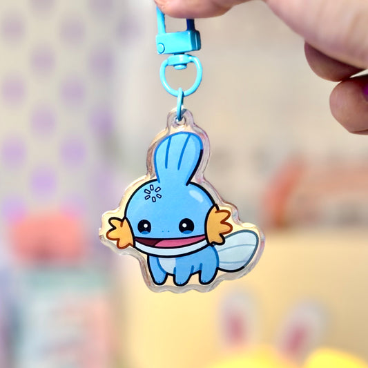 Lagging Watter Buddy Acrylic Keychain 💧