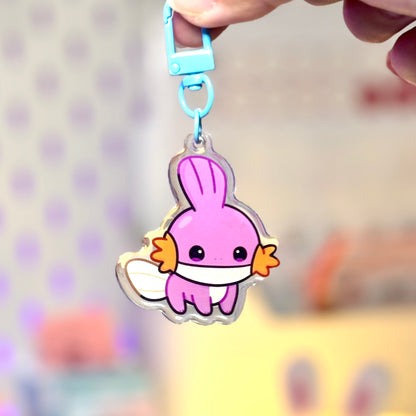 Lagging Watter Buddy Acrylic Keychain 💧