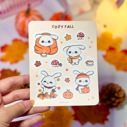 Cozy Fall Bunny Stationery Bundle