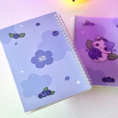 Blueberry Cat Sticker Reusable Book (A5 size)