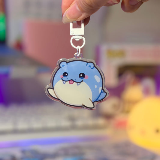 Round Boi Seal Acrylic Keychain