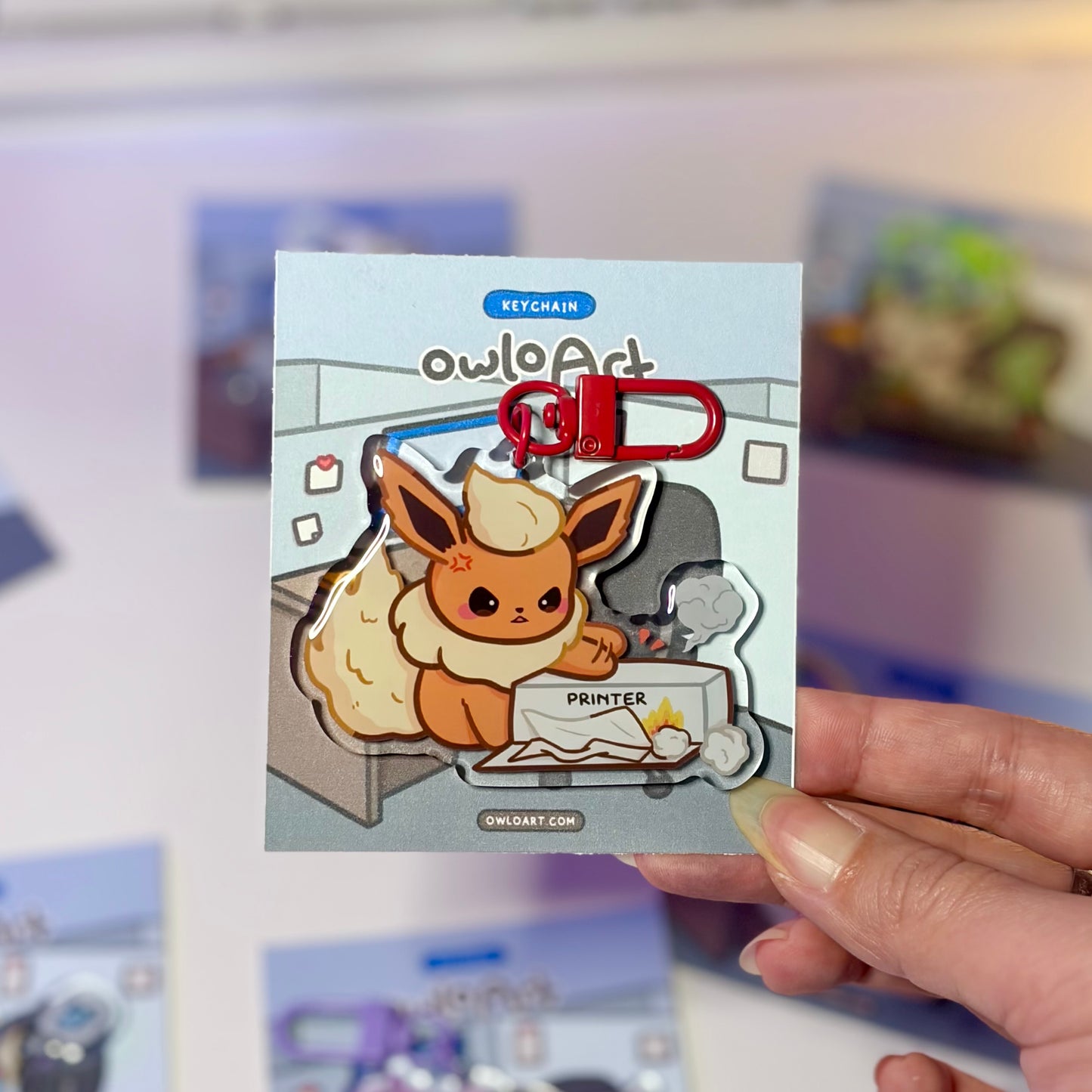 EeveeCorp Acrylic Keychain