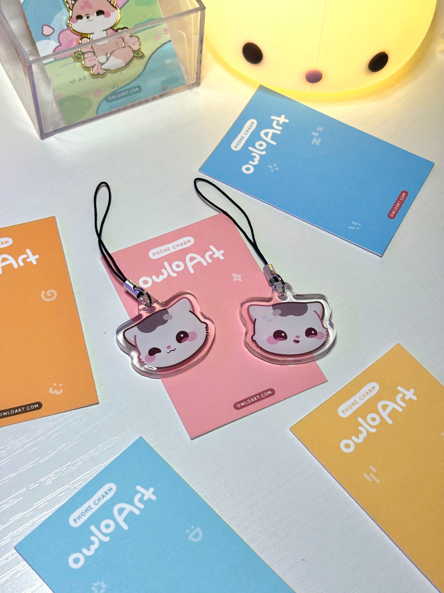Cozy Friends Phone Charms
