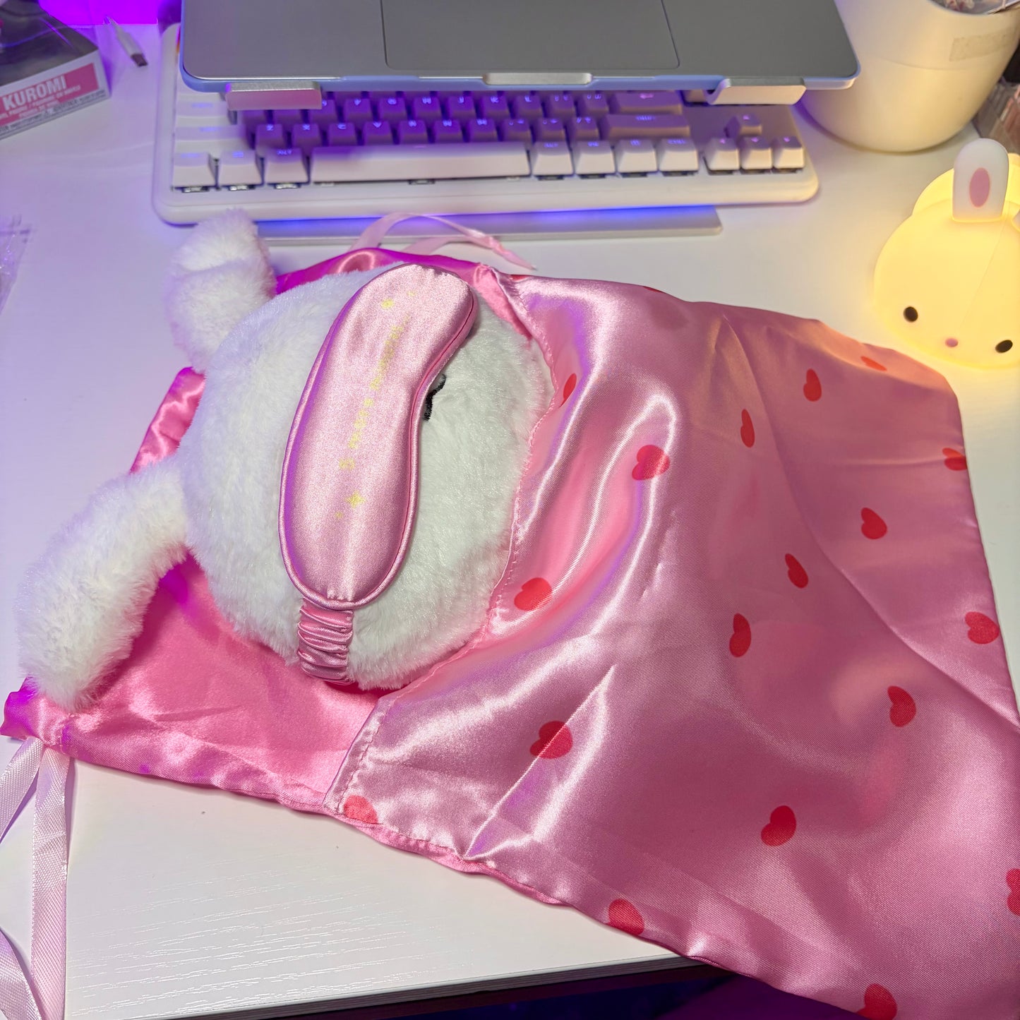 Owlo the Sleepy Bunny Plush