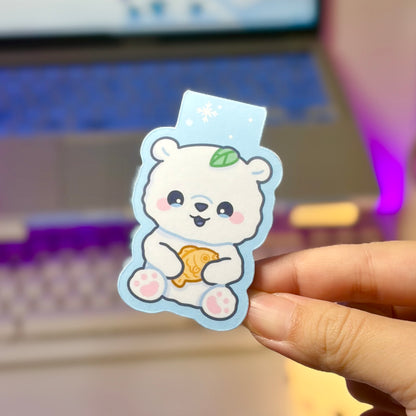 Mausu the Bear Magnetic Bookmark