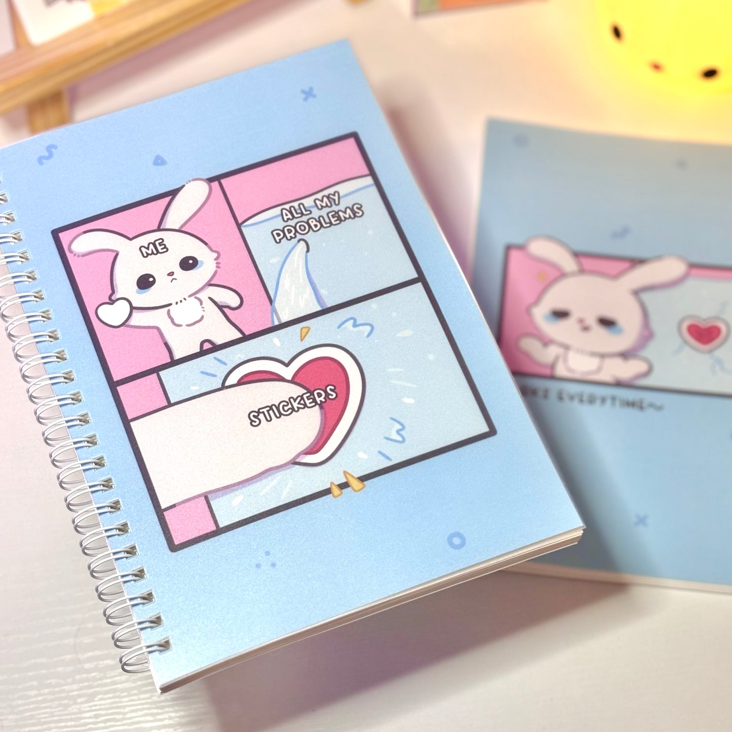 All My Problems Sticker Reusable Book (A5 size)