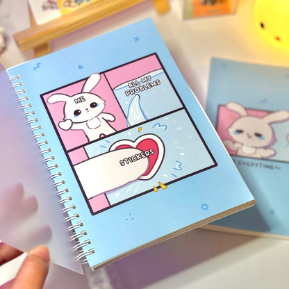All My Problems Sticker Reusable Book (A5 size)