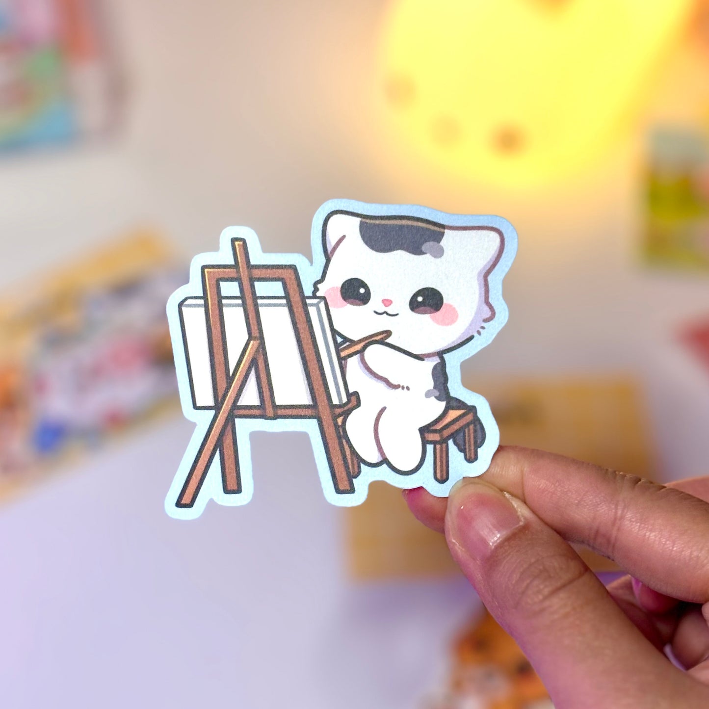 Sunny Picnic Waterproof Matte Stickers