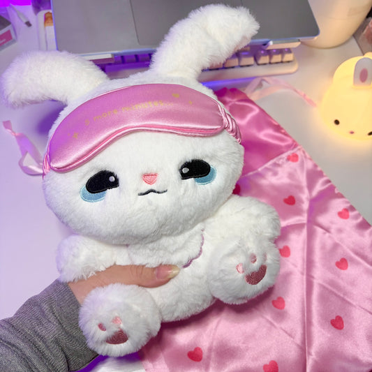 Owlo the Sleepy Bunny Plush