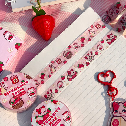 Strawberry Blast FruitKitty Stationery Bundle