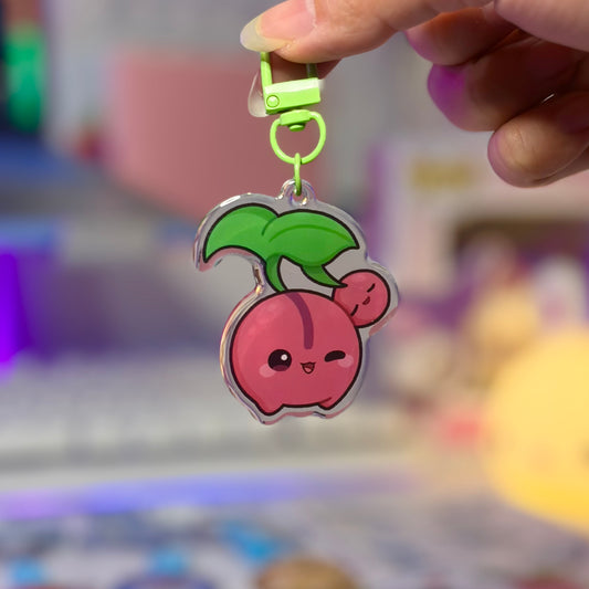 Cheery Cheries Acrylic Keychain