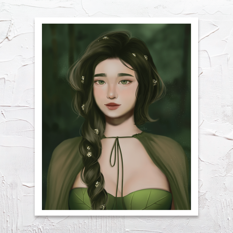 Green Art Print