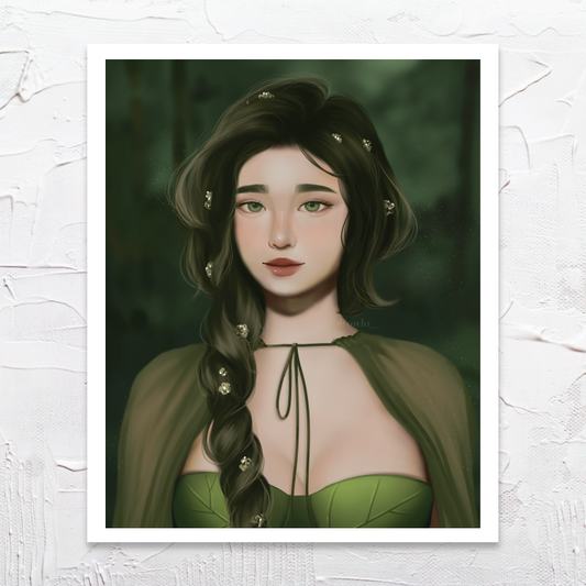 Green Art Print