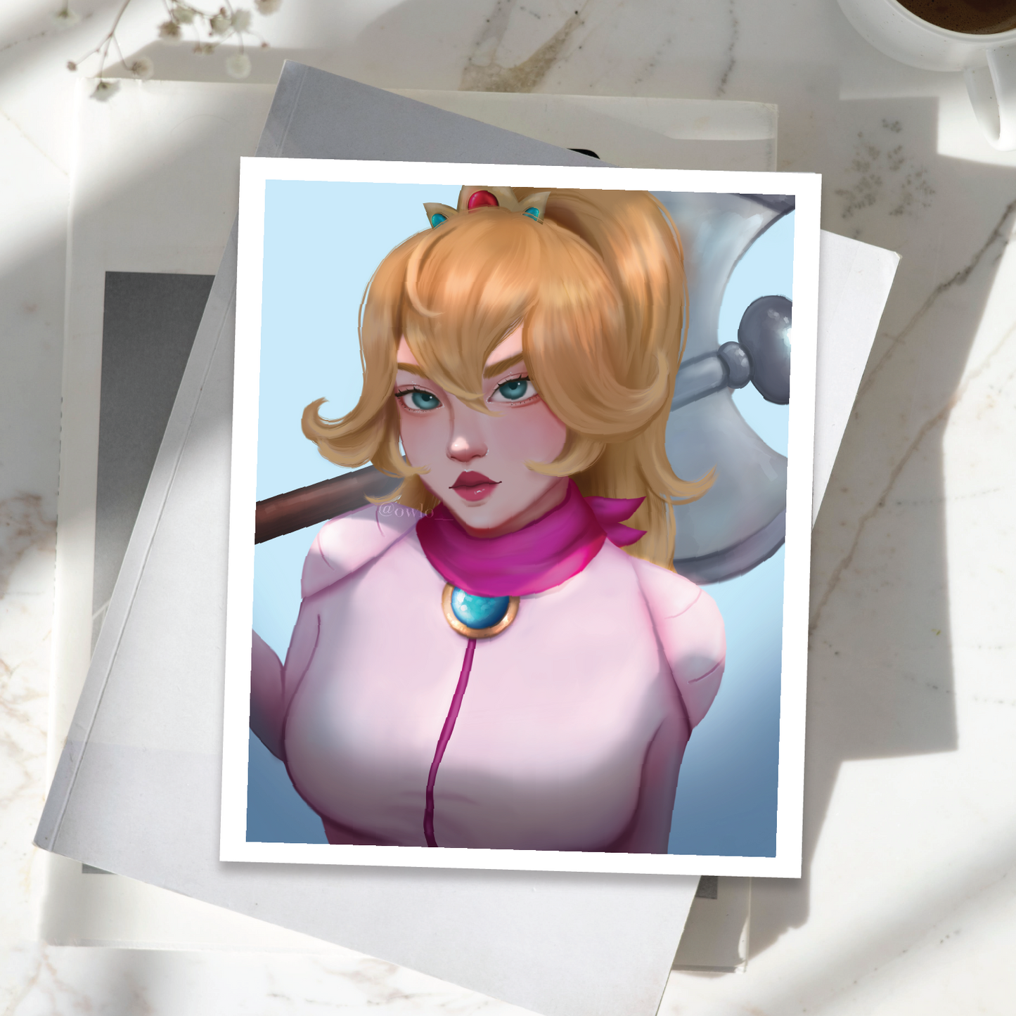 Princess Peach Art Print