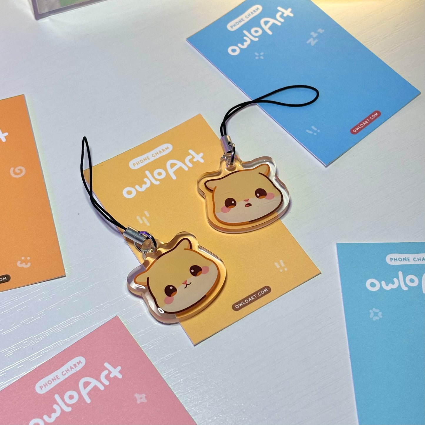 Cozy Friends Phone Charms