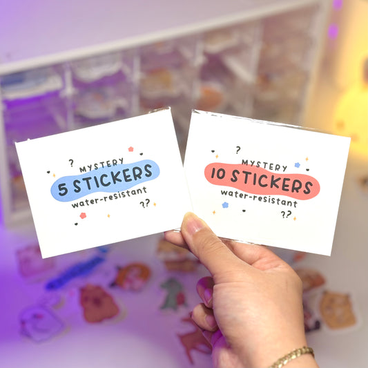 Mystery Water-resistant Sticker Set