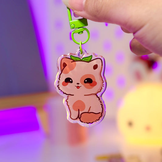 Mystery FruitKitty Keychain