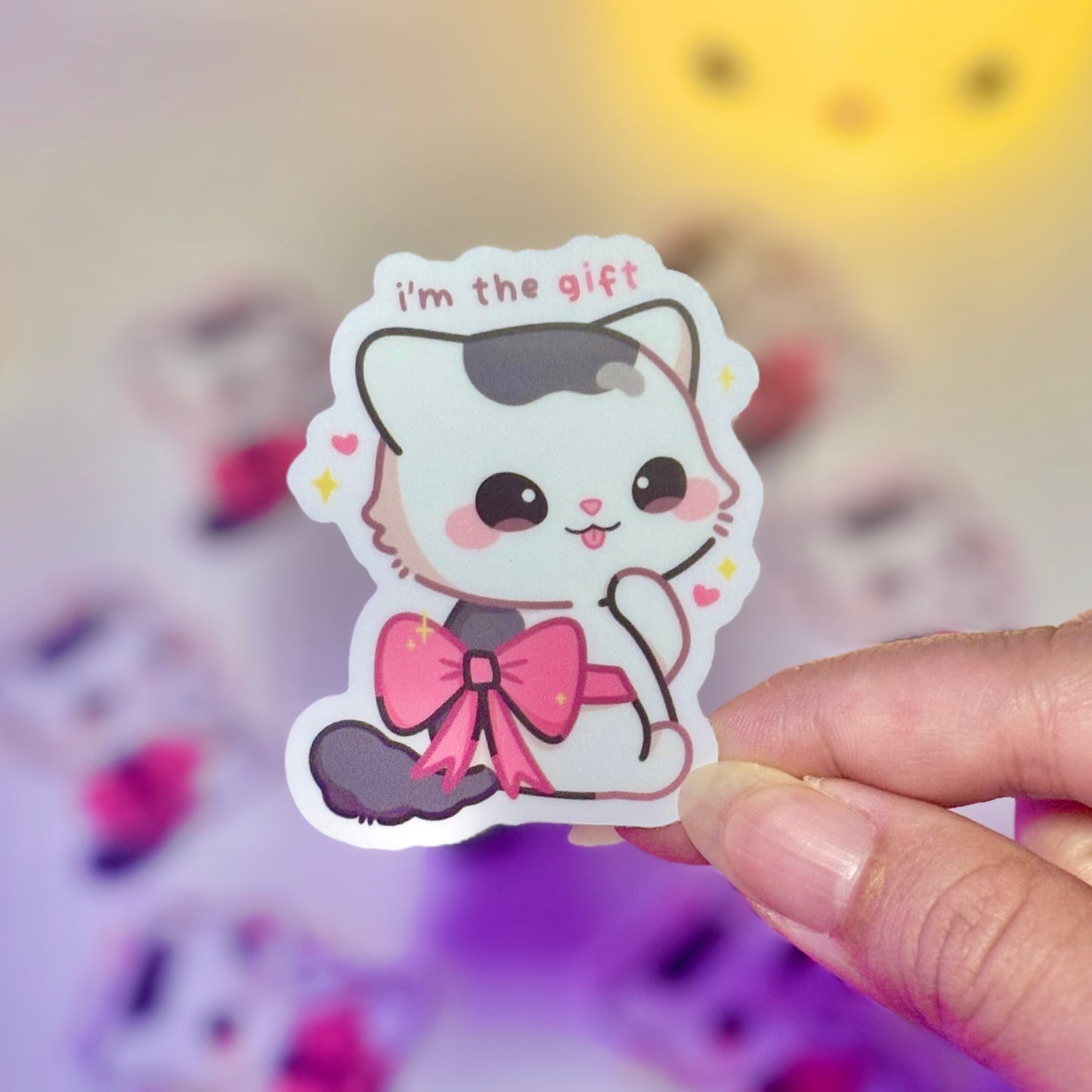 I'm The Gift Waterproof Sticker