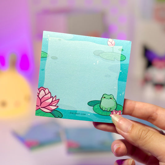 Froggy Pond Sticky Note