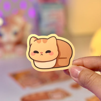 Cat Bakery Waterproof Matte Stickers