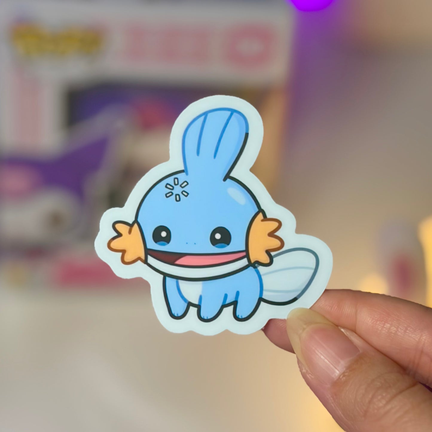 Lagging Water Buddy Waterproof Sticker