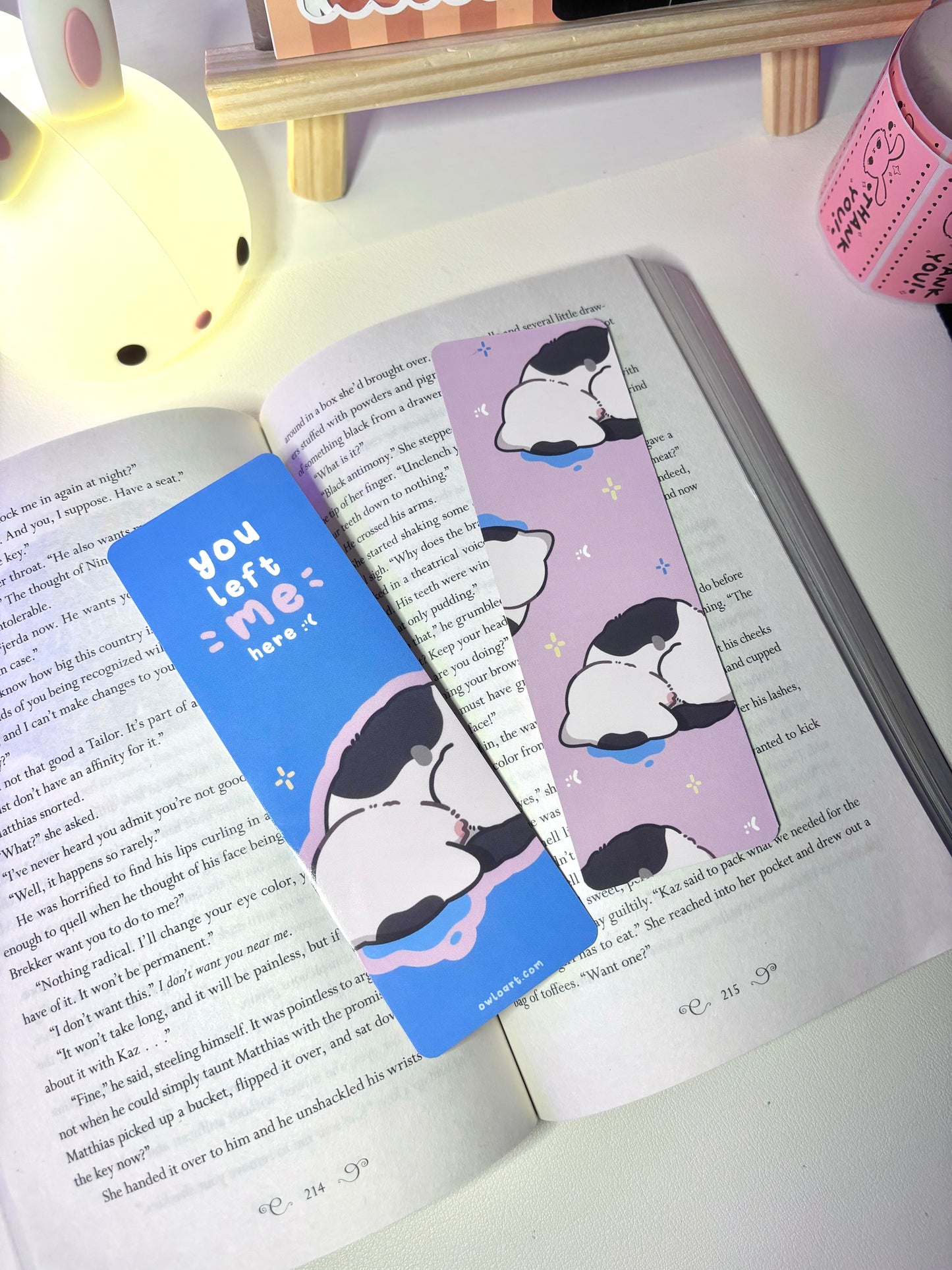 You left me here Bookmark