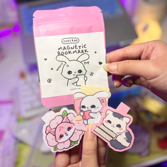 Oopsie Magnetic Bookmark Mystery Bag