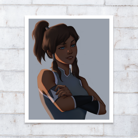 Korra Art Print