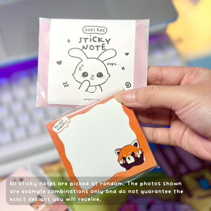 Oopsie Sticky Note Mystery Bag