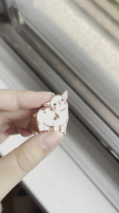 Sassy Goat Enamel Pin