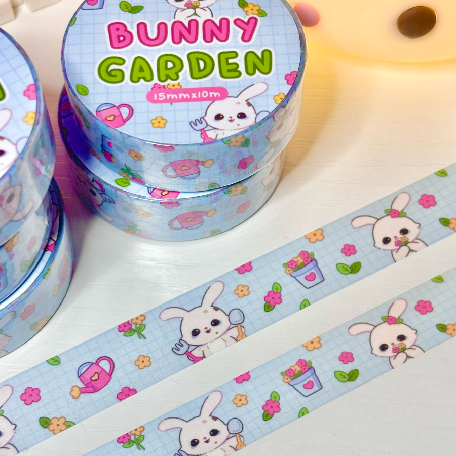 Bunny Garden Washi Tape