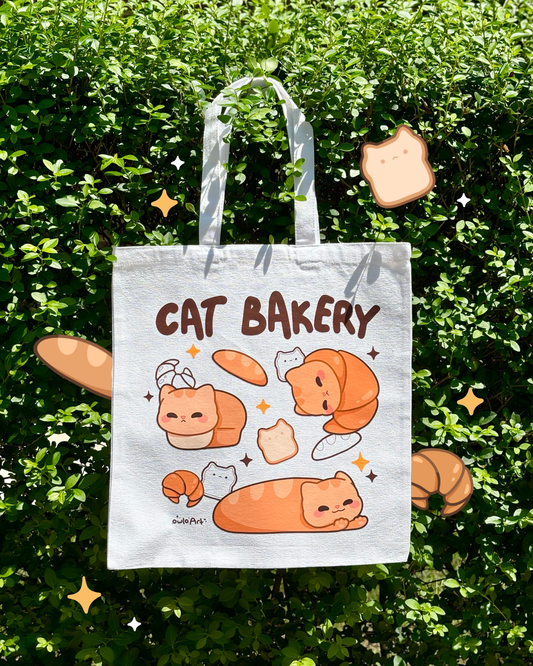 Cat Bakery Tote Bag