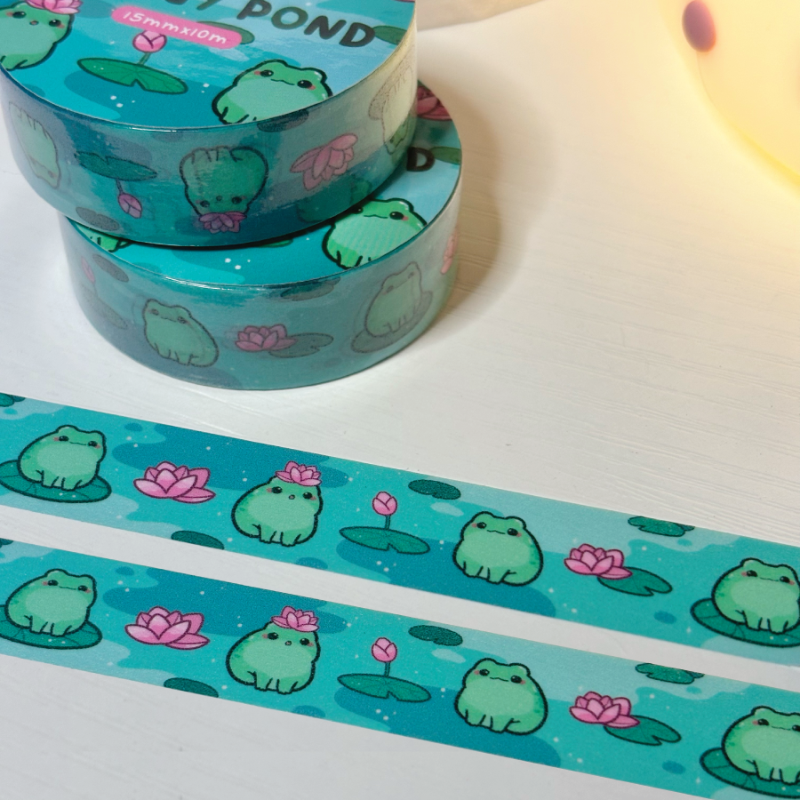 Froggy Pond Washi Tape