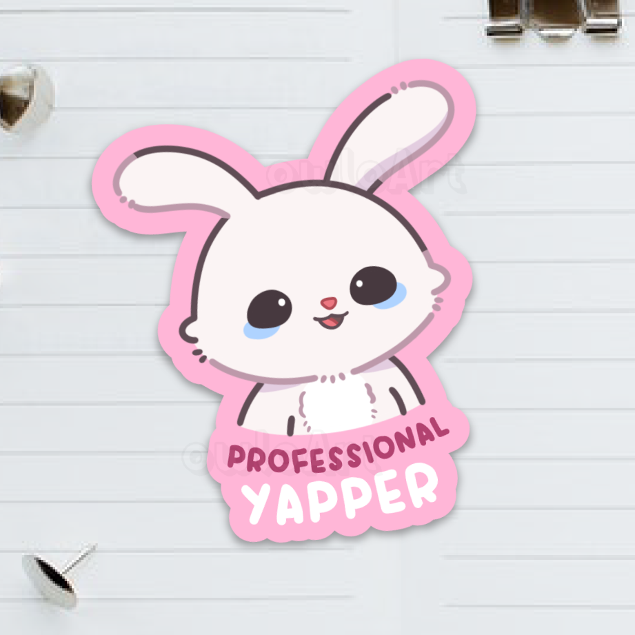 Professional Yapper Sticker