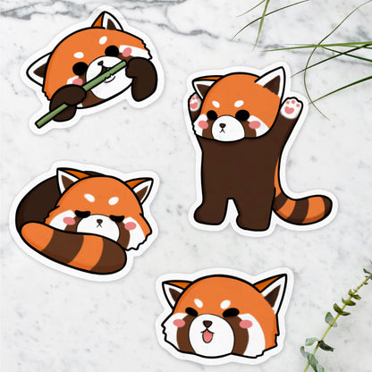 Red Panda sticker (Waterproof)