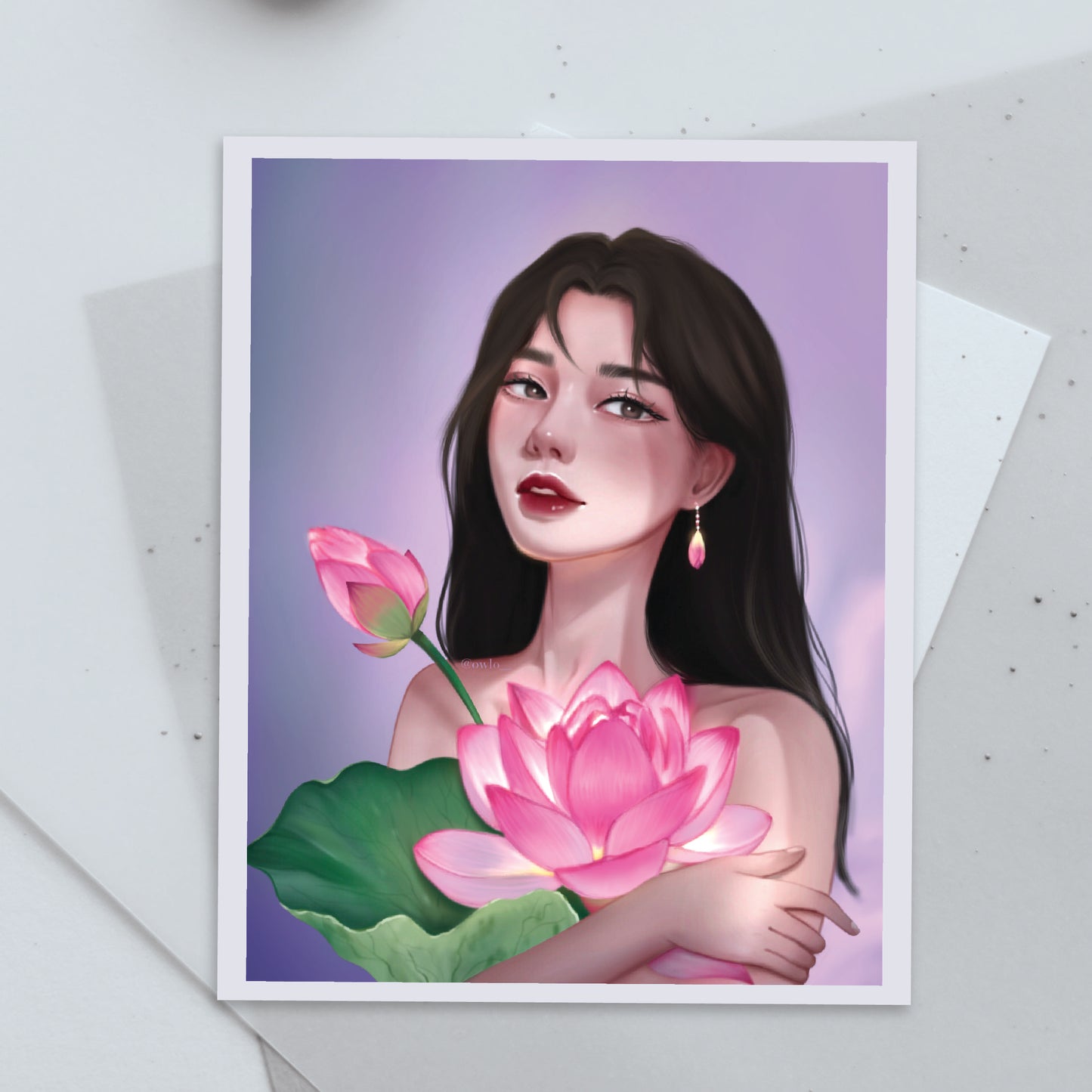 Lotus Art Print